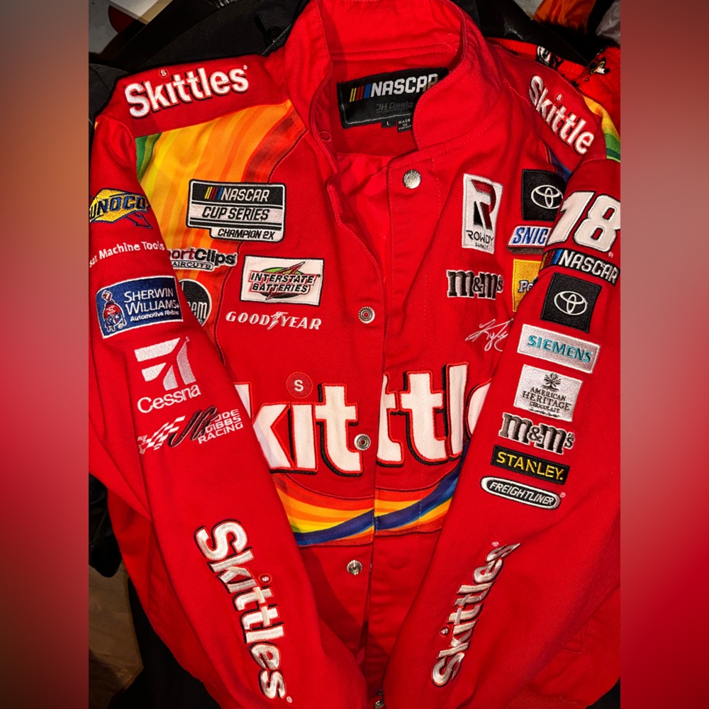 Nascar Red Skittles Racing Jacket
